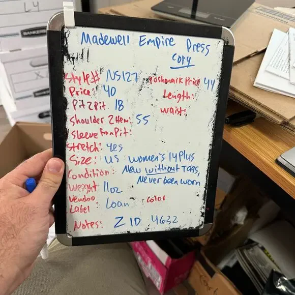 Madewell Empire Waist Tiered Striped Cross Back Maxi Dress US Women's 14 Plus - Picture 11 of 11